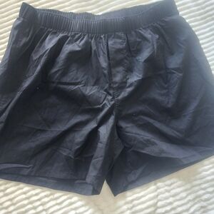 Black Casual Shorts